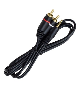 Powermaster PM-4283 2 RCA 3.5 Mm Stereo 1.5 Metre Kablo