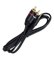Powermaster PM-4283 2 RCA 3.5 Mm Stereo 1.5 Metre Kablo