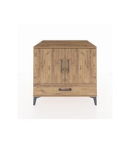 Kronos Şifonyer 2 Raflı Tek Çekmeceli 2 Kapaklı 88x59x80 Çam-Çam