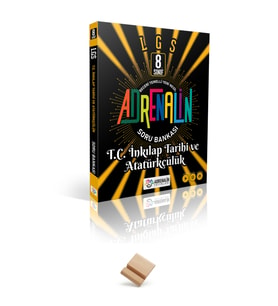 Adrenalin LGS 2027 8. Sınıf T.C. İnkılap Tarihi ve Atatürkçülük Soru Bankası + Telefon Standı