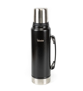 VAESKE ÇELİK TERMOS 1300 ML (Siyah)