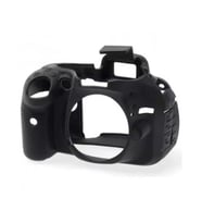 EasyCover Nikon D5100 Silikon Kılıf ECND5100 (Siyah)