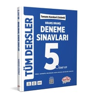 EDİTÖR YAYINLARI 5. Sınıf Tüm Dersler Branş Branş Tamamı Çözümlü Deneme Sınavları