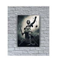 Metallica Justice For All Müzik grubu Poster Baskı Tablo
