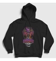 Presmono Unisex Siyah Coffin Black Sabbath Kapüşonlu Sweatshirt 17456tt