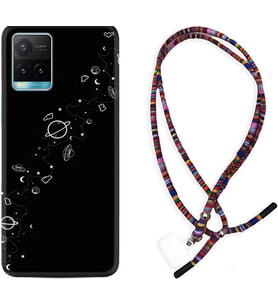 Vivo Y11S Y21S Y20 Y20S Y70 Kılıf Boyun Asklı Rasta Silikon Planet 1620