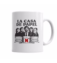 La Casa De Papel 05 Kupa Bardak Porselen