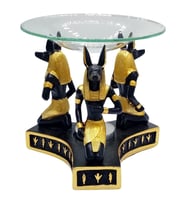 Anubis Buhurdanlık Esansiyel Yağ Brülörü Antik Mısır Firavun (Karışık)