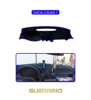 DACIA LOGAN 1TORPİDO KORUMA HALISI MAVİ KENAR