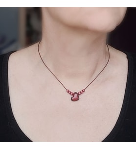 Basic Kalp Seramik Kolye