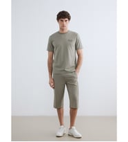 LCWAIKIKI Classic Haki Regular Fit Erkek Roller Şort