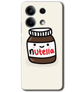Redmi Note 13 Kılıf HD Desen Baskılı Kılıf - Nutella Aşkım