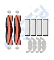 DREAME D10 PLUS – D10S PLUS – D10 PLUS GEN 2 UYUMLU 2 Ana Fırça 2 Yan Fırça 4 Filtre 4 Mop PKT-iasgf0001336