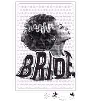 Bride Of Frankenstein The Black White Bride Puzzle