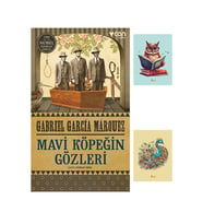 Mavi Köpeğin Gözleri - Gabriel Garcia Marquez - 9789750721908 Not Defterli Seti (Renksiz)