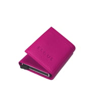 Miniwallet Pembe Deri Cüzdan Kartlık