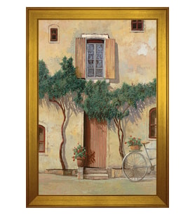 Manzara Temalı Kanvas Tablo 50 x 70 cm Gold Çerçeve