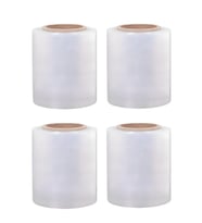 Palet Streç Film 17 Micron 10 cm x 300 m Şeffaf 4 Adet