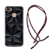 General Mobile GM8 Go GM9 GM20 Pro Plus Kılıf Boyun Asklı Rasta Silikon Prizmalar 1782