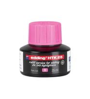 Edding HTK 25  Fosforlu Kalem Mürekkebi 25 ml Pembe