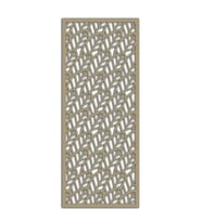 Liar Ahşap Seperatör (Paravan) - KSP66 - (85 x 210 cm) - (18 mm) - (Beyaz) (Renksiz)