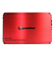 Garaj Dünyası Roadstar RDA-6240 4 Kanal AB Klass Oto Amfi 3000W Maksimum 4X60W RMS (Turuncu)