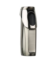 Quantoro 3 Torch Pürmüz Elektrikli Gümüş Metal Puro Çakmağı