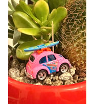 Mini Tosbağa Vosvos Metal Model Araba  Tatil & Karavan Temalı