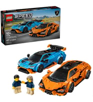 Lego Speed Champions Lamborghini Revuelto & Huracán STO 77238 (Çok Renkli)