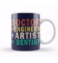 Doctor Engineer Artist Dentist 014 Kupa Bardak Porselen