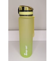 Shop-set 1000 ML Tritan Motivasyonlu Su Matarası (NEON SARI - NEON YEŞİL)