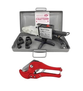 Fıratterm 2500W Pvc Pafta Plastik Boru Tesisat Kaynak Makinesi (5343)