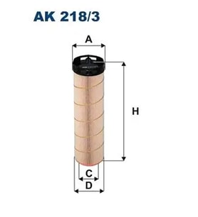 FILTRON AK2183 Hava Filtresi A6460940104