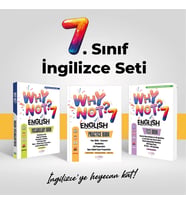WHY NOT 7.SINIF İNGİLİZCE SETİ (PRACTICE + TEST + VOCABULARY BOOK)