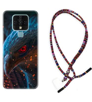 Tecno Camon 16 18P Pova Kılıf Boyun Asklı Rasta Silikon Şahin 1756