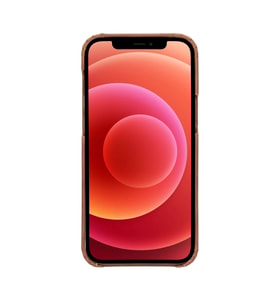 Apple iPhone 12 Pro Max Uyumlu Deri Arka Kapak F360 G2