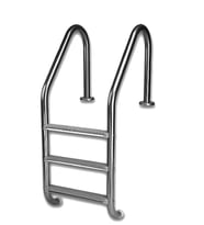 Havuz Merdiveni 3 Basamak Standart Model 316 (Krom)