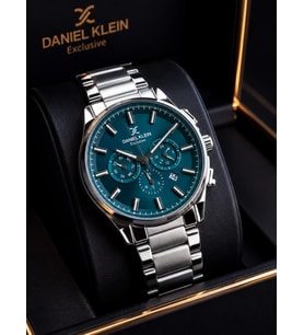 Daniel Klein Damat Ve Takım Elbiseye Özel 2 Yıl Garantili Çelik Kordon Erkek Kol Saati VS.BLKT.1063