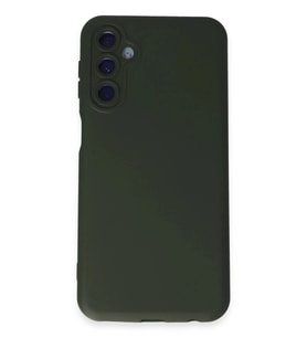 Durukar® Samsung Galaxy M14 5G Kılıf Nano içi Kadife Silikon - Koyu Yeşil
