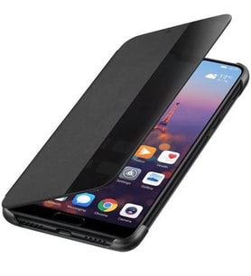 Huawei Y7 2018 Yarım Cam Kapaklı Kılıf (Siyah)