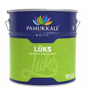 Pamukkale Lüks Parlak Sentetik Yağlı Boya 15 Lt 95 Gloss Parlament Mavi Ral 5013