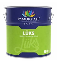 Pamukkale Lüks Parlak Sentetik Yağlı Boya 15 Lt 95 Gloss Parlament Mavi Ral 5013