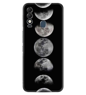 Tecno Spark 8T Kılıf Resimli Desenli Baskılı Silikon Great Moons 1354