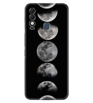 Tecno Spark 8T Kılıf Resimli Desenli Baskılı Silikon Great Moons 1354