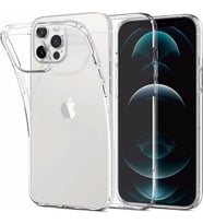 Logis Apple iPhone 12 Pro 6.1" Şeffaf Kılıf Silikon Koruma