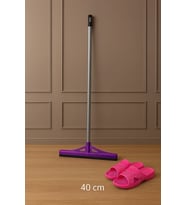 Profesyonel Yer Çekpası ve WC Banyo Silecekli Terlik Seti