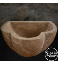 Sipahi Marble Emperador D Model Özel Tasarım Kurna