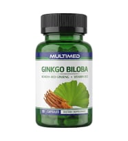 Multimed Ginkgo Biloba 120 Tablet, Kırmızı Kore Ginsengi, B12 Vitamini, Ginkgo Yaprak Ekstraktı