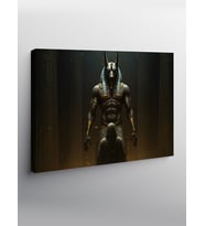 Kanvas Tablo Mısır Tanrısı Anubis