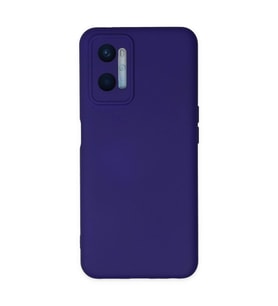 Oppo A96 Kılıf Nano İçi Kadife Silikon - Mor